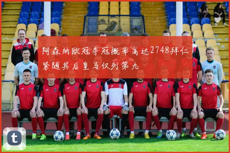 阿森纳欧冠夺冠概率高达2748拜仁紧随其后皇马仅列第九